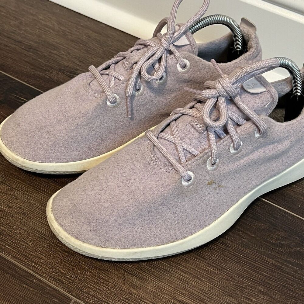 Allbirds Wool Runners Women's Size 11 Shoes Gray White Athletic Sneakers